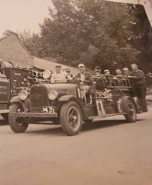 Sunrise fire truck